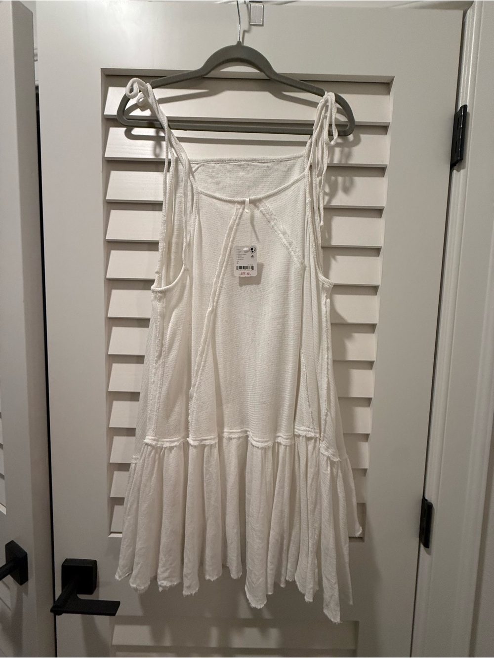 Free People White Eyelet Lace Slip Dress - Picture 3 of 4